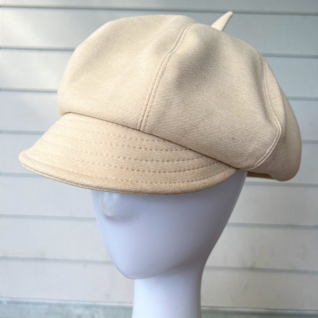 Handmade Newsboy Cap, Cabbie Hat, Newsies Hat, Oversized Slouchy Beret