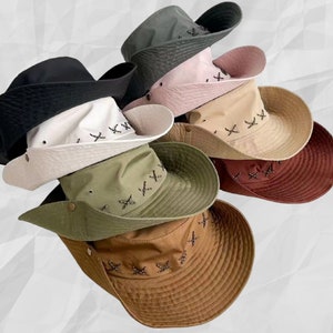 Waterproof Sun UPF 50+ Bucket Hat UV Protection Packable Wide Brimmed Boonie for Women Summer Lightweight Hiking Outdoor Cap Bild 10