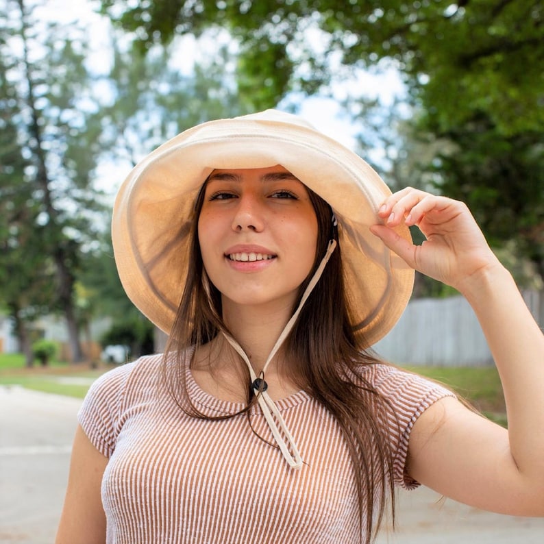 Black Summer Hat Wide Brim 5" Sun Hat Women Bucket Floppy 100% Cotton Hat Wide Brimmed Sunhat Elegant Vacation Honeymoon Gift for Her image 5