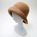 Winter Bucket Hat for Women, Wool Hats for Fall and Winter, Women's Cloche Hats, Foldable Bucket, Brown Bucket, Holiday Gifts Women 