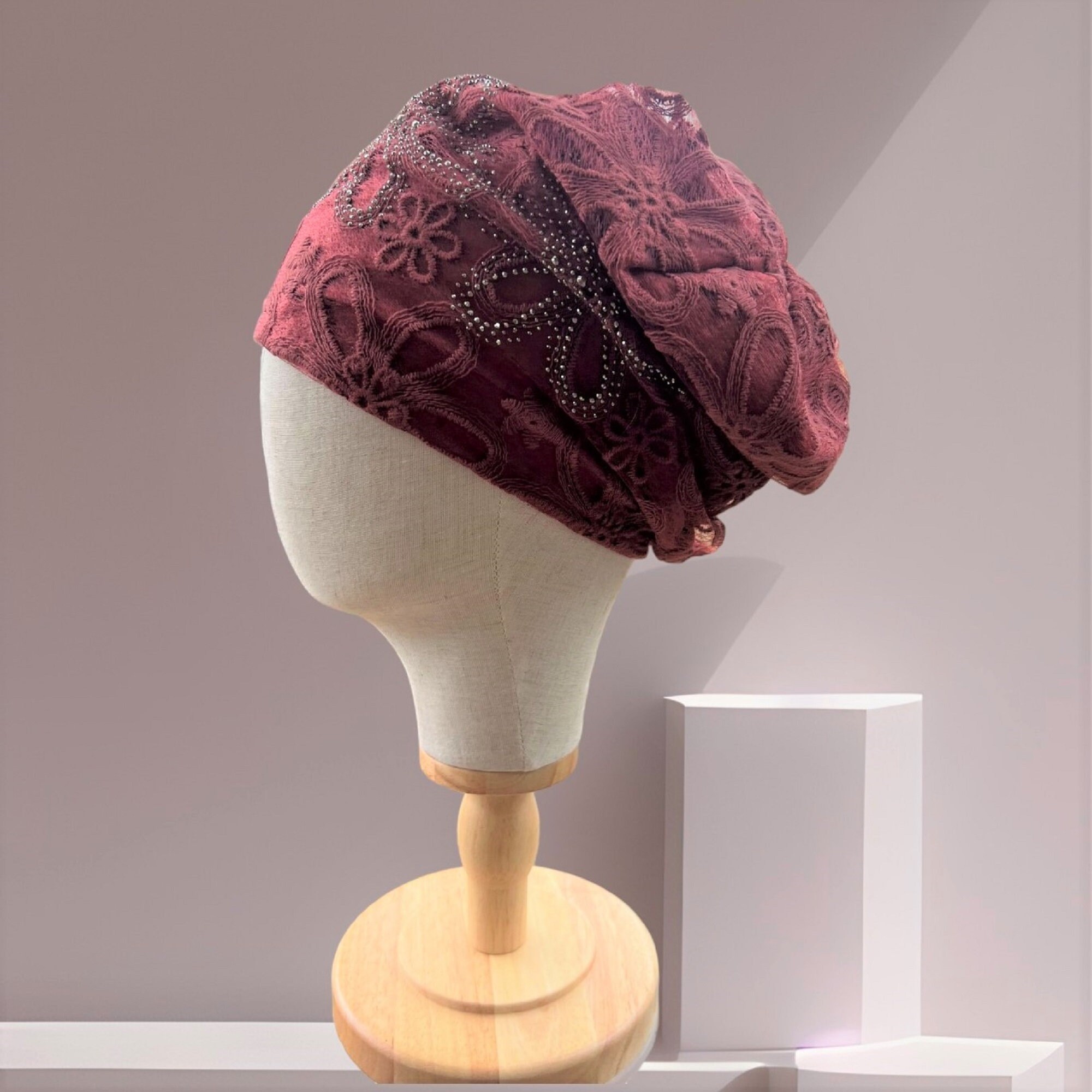 Spring Beanie Embroidered Beanie Ultra Soft Cotton Beanie - Lightweight Spring Hat ...