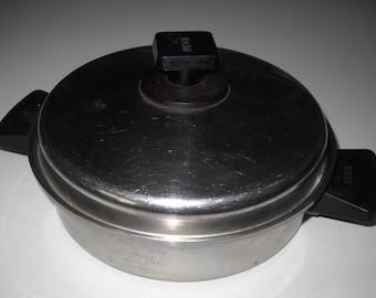 Vintage Rena Ware 3-Ply 18-8 Stainless Steel 7 1/4" Sauce Pan