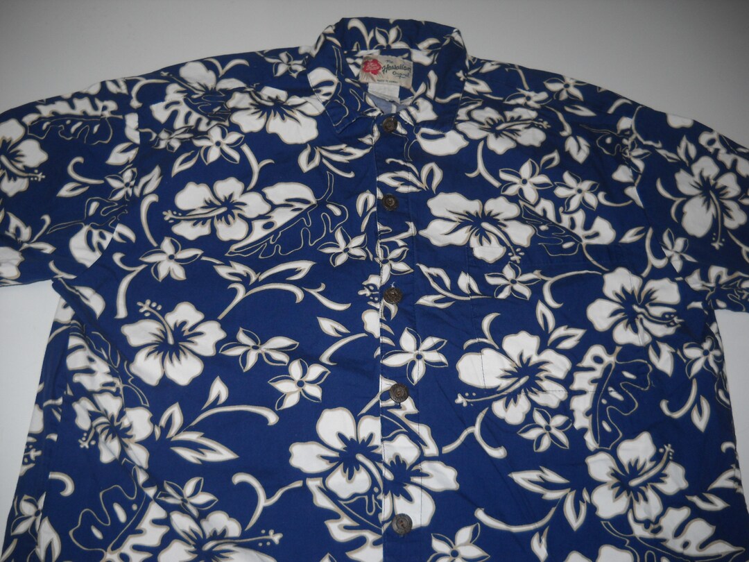 Chemise Homme Mossimo Bleu à Carreaux - Taille L, Manches Courtes