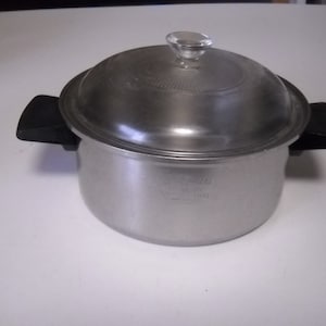 Vtg Rena Ware 9.5 3 Ply Stainless Steel Double Handle Frying Pan