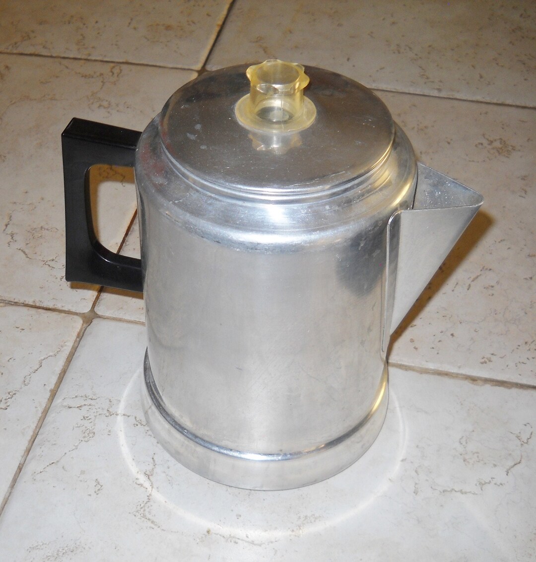 Vintage Comet, the Popular Range or Stove Top, Camping, 5 Cup, Aluminum