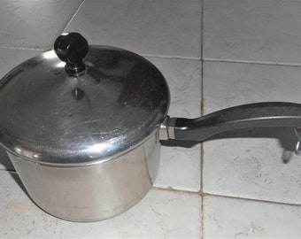 All Clad 2 Quart Sauce Pan With Lid Custom Engraved on Lid or