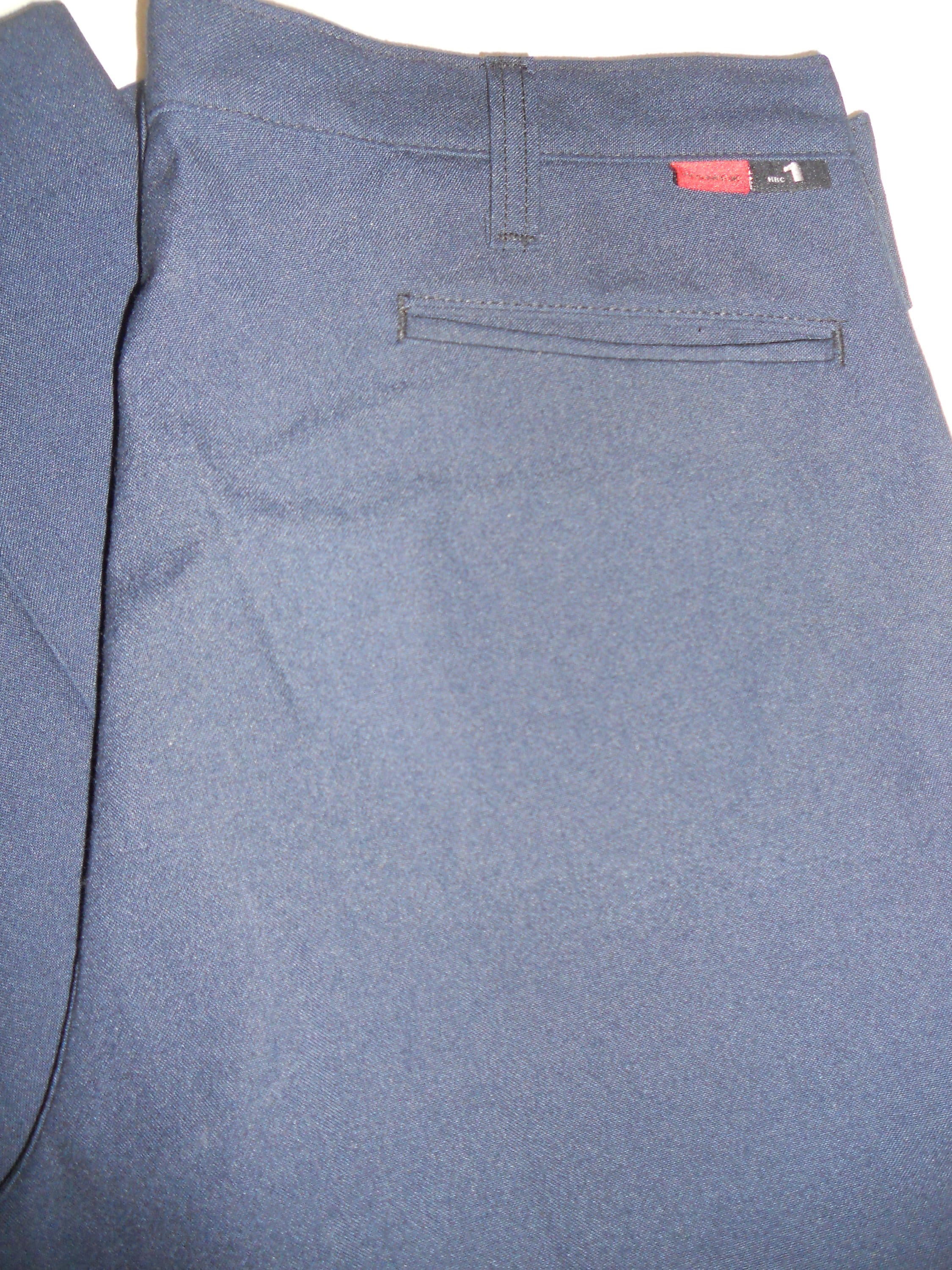 Nomex Perfect Workrite 402NX75NB, FR Classic Type B, 402NX75NB Men's 32" x 30" Flame Resistant, Flat Front, Comfort Fit, Navy Blue Pants **