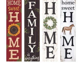 Porch Leaner | Front Door Decoration | Porch Sign | Front Door Welcome Signs | Year round Sign |