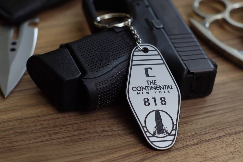 John Wick Premium Keychain Fob Etsy