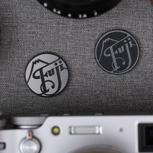 Fujifilm retro photography pin