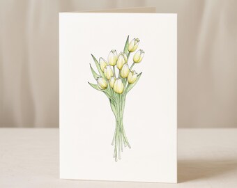 Spring Tulips Notecards, Blank Cards and Envelopes