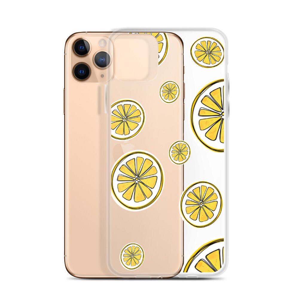 Lemon iPhone Case // Fruity iPhone case // Citrus iPhone case Etsy