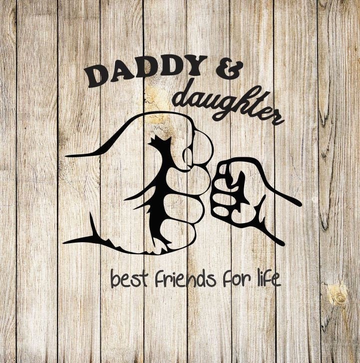 Download Daddy And Daughter Svg Etsy