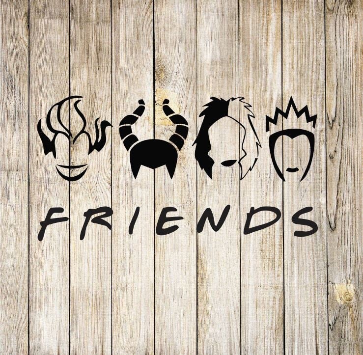 Free Free 242 Disney Villains Friends Svg SVG PNG EPS DXF File