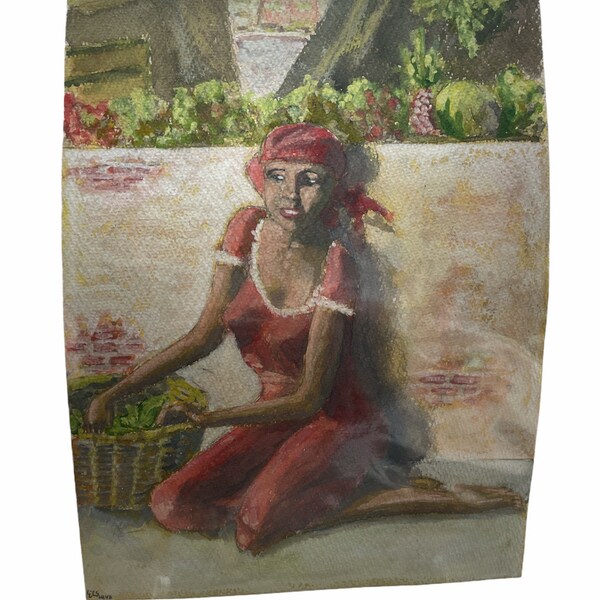 Vintage Painting Etsy