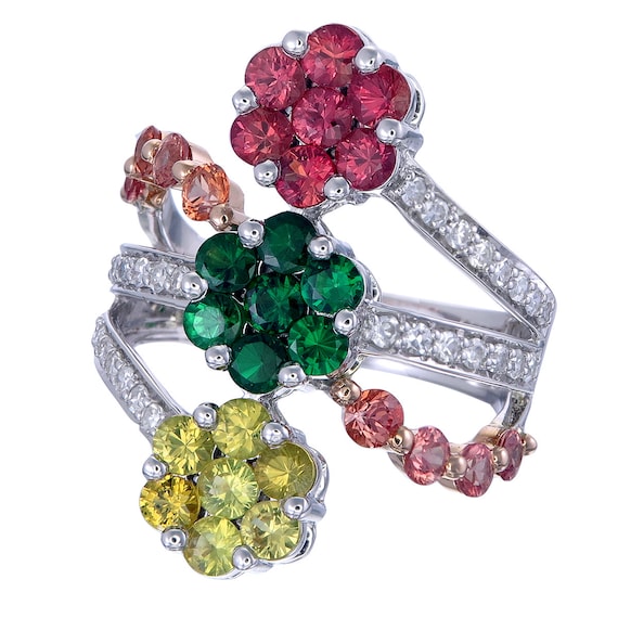 Classic Floral Ring