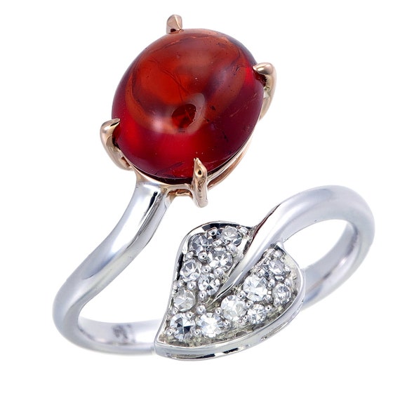 Ring with Spessartite Garnet