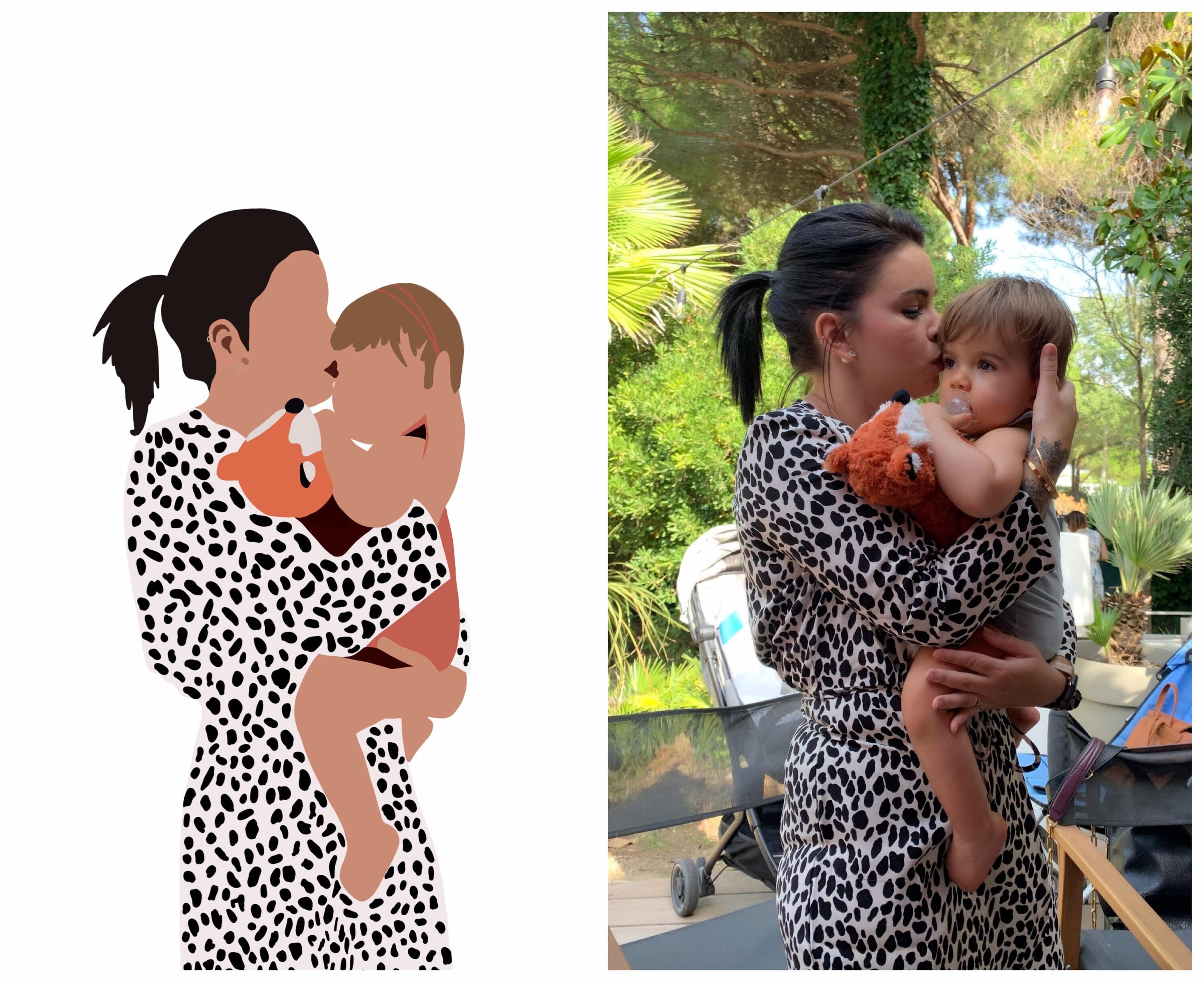 Portraits Personnalisés - Sans Contour Format Au Choix Envoi Uniquement en Fichier Jpeg Par Mail