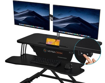 VERSADESK Power Riser 32 Inch Electric Standing Desk Converter for