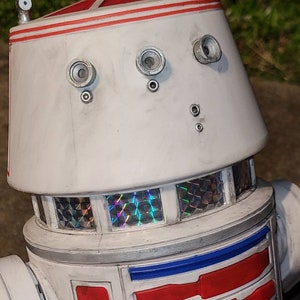 Droid Depot R5 unit dome Holographic stickers