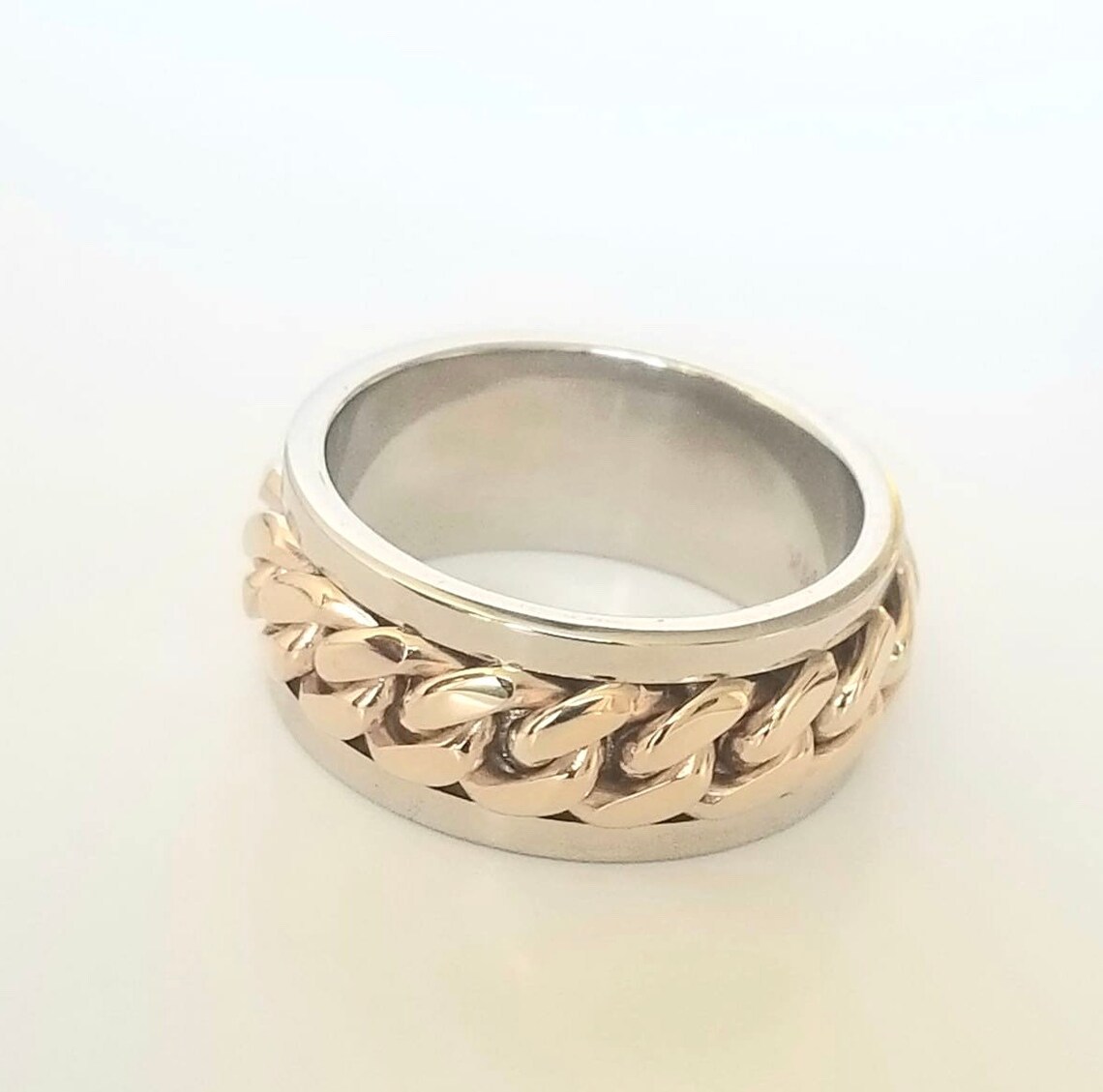 Mens Ring 14K Gold Ring Item 1006 Etsy Hong Kong