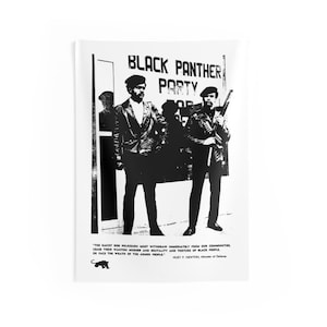 Black Panther Party Wall Flag