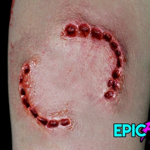 Bite Wound | Foam Latex Prosthetic | Special FX Makeup | EpicFX