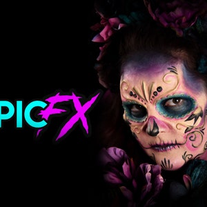 Sugar Skull | Foam Latex Prosthetic | Special FX Makeup | EpicFX