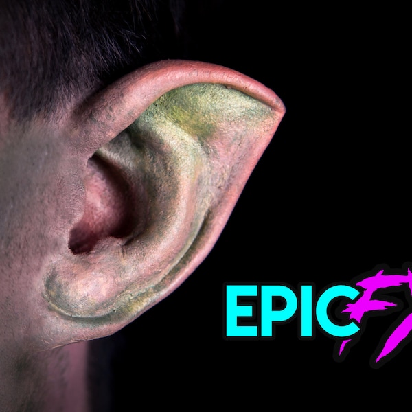 Halfling Ears | Foam Latex Prosthetic | Special FX Makeup | Epic FX