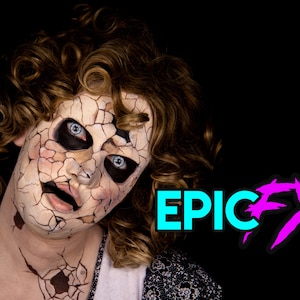 Broken Doll | Foam Latex Prosthetic | Special FX Makeup | EpicFX