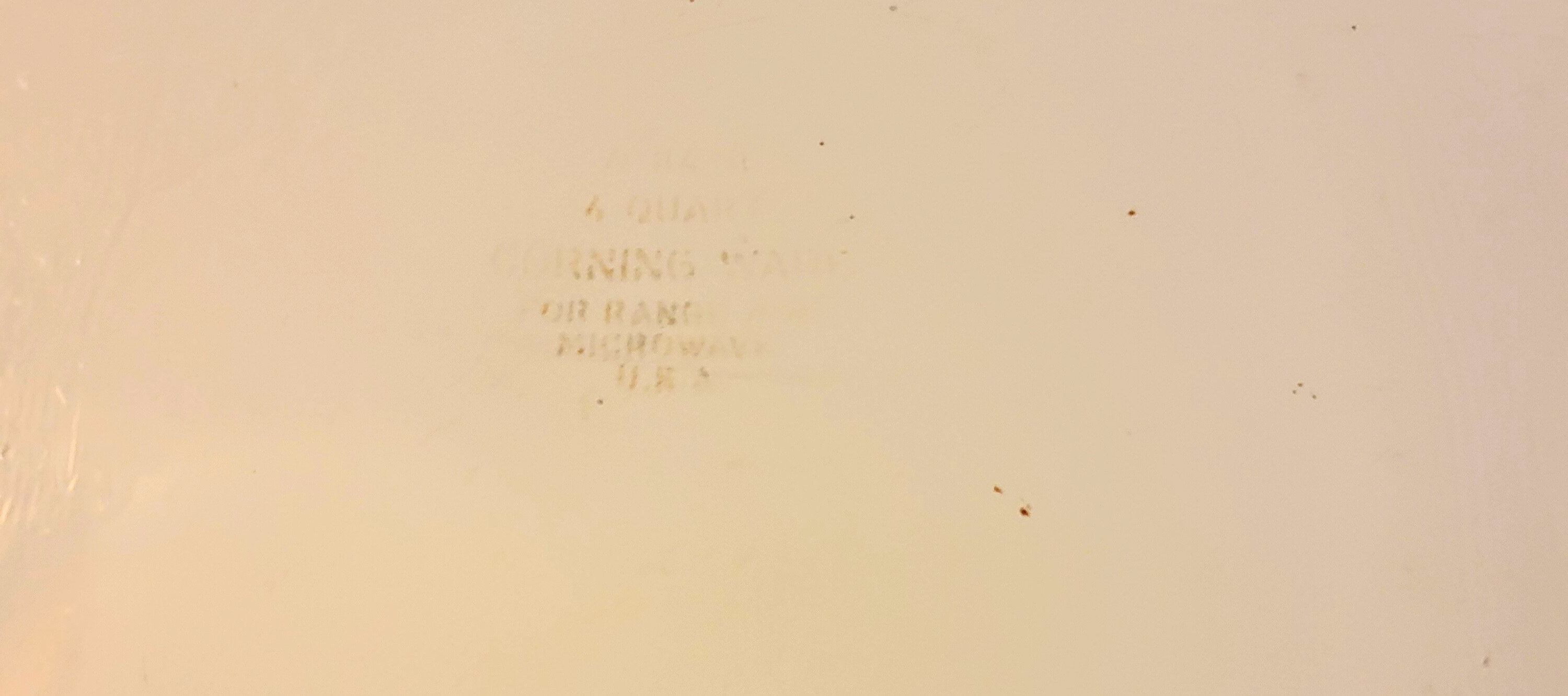 L'echalote La Sauge 4 Quart Corning Ware Casserole Dish Vintage Corning