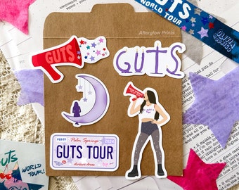 Naklejki inspirowane trasą INTERNATIONAL GUTS (5 szt.)
