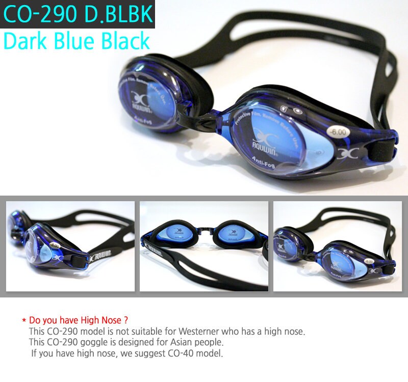 Aquwin CO290 Optical Nearsight Swim Swimming Master Goggle custumizing Diopter Etsy