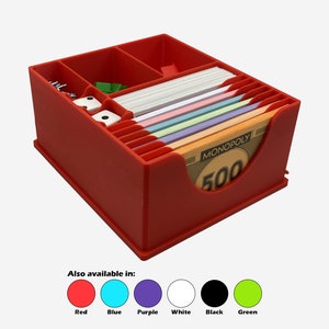Organizer for Monopoly Game Pieces