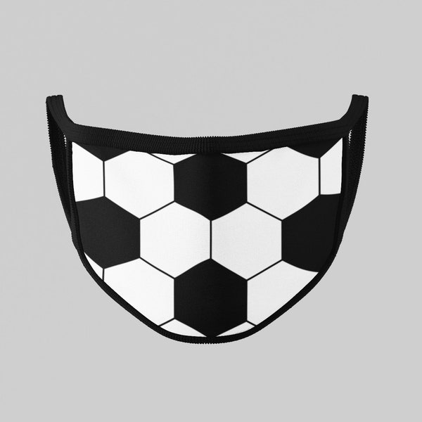 Soccer Face Mask Etsy