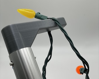 KDD Christmas Light Hanger Telescopic Pole/Pool Pole Attachment