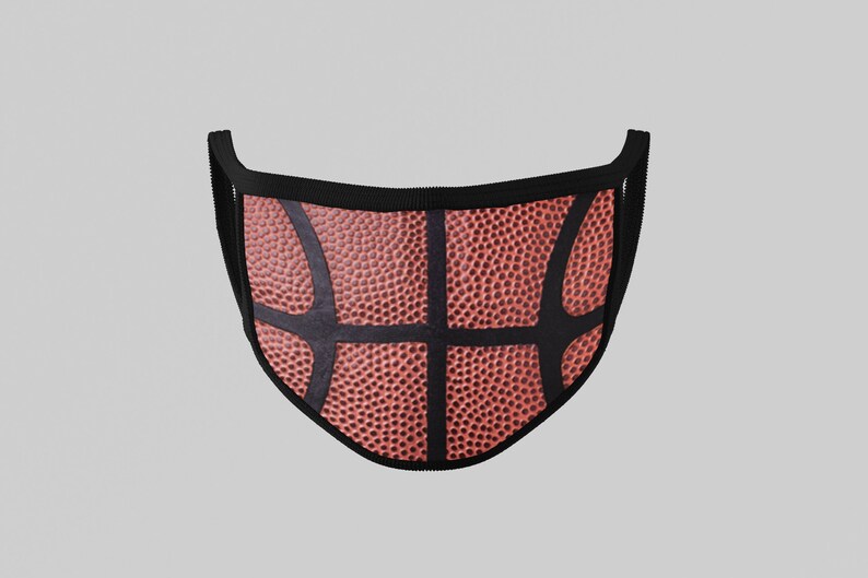 Basketball Face Mask Washable/reusable/flexible Adult or Etsy