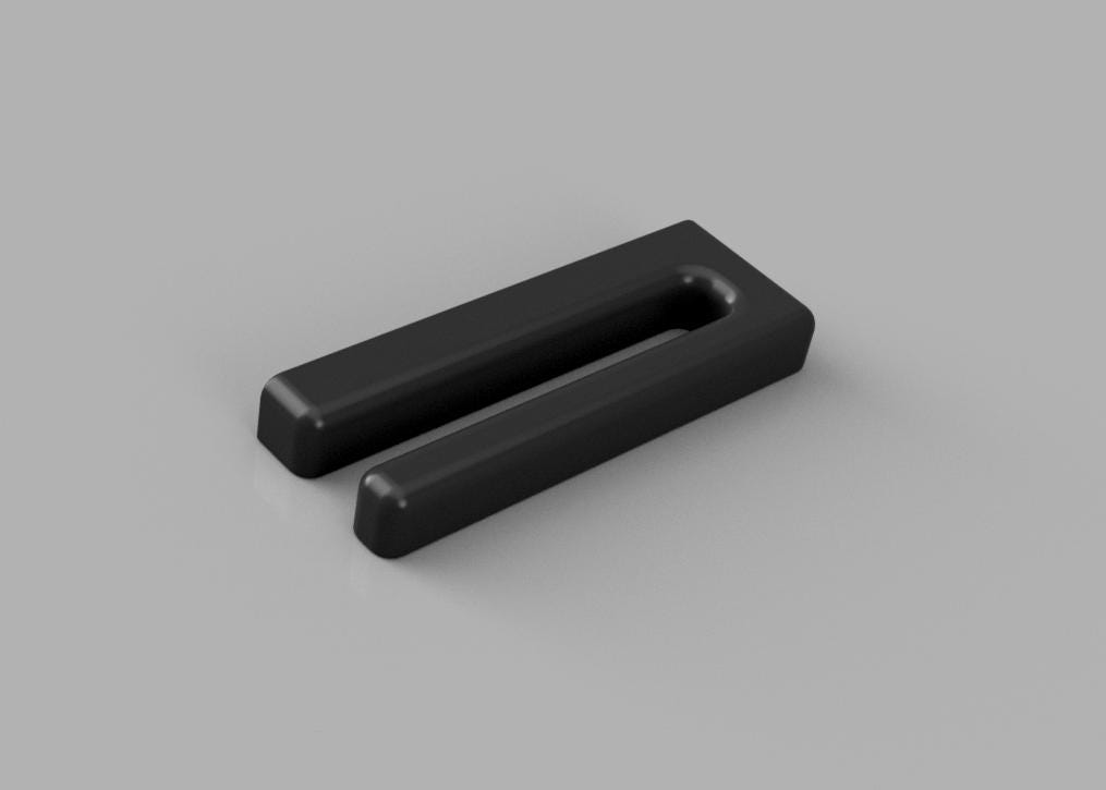 Floating Slotted Skateboard Rack – Sleek Wall-Mounted Design