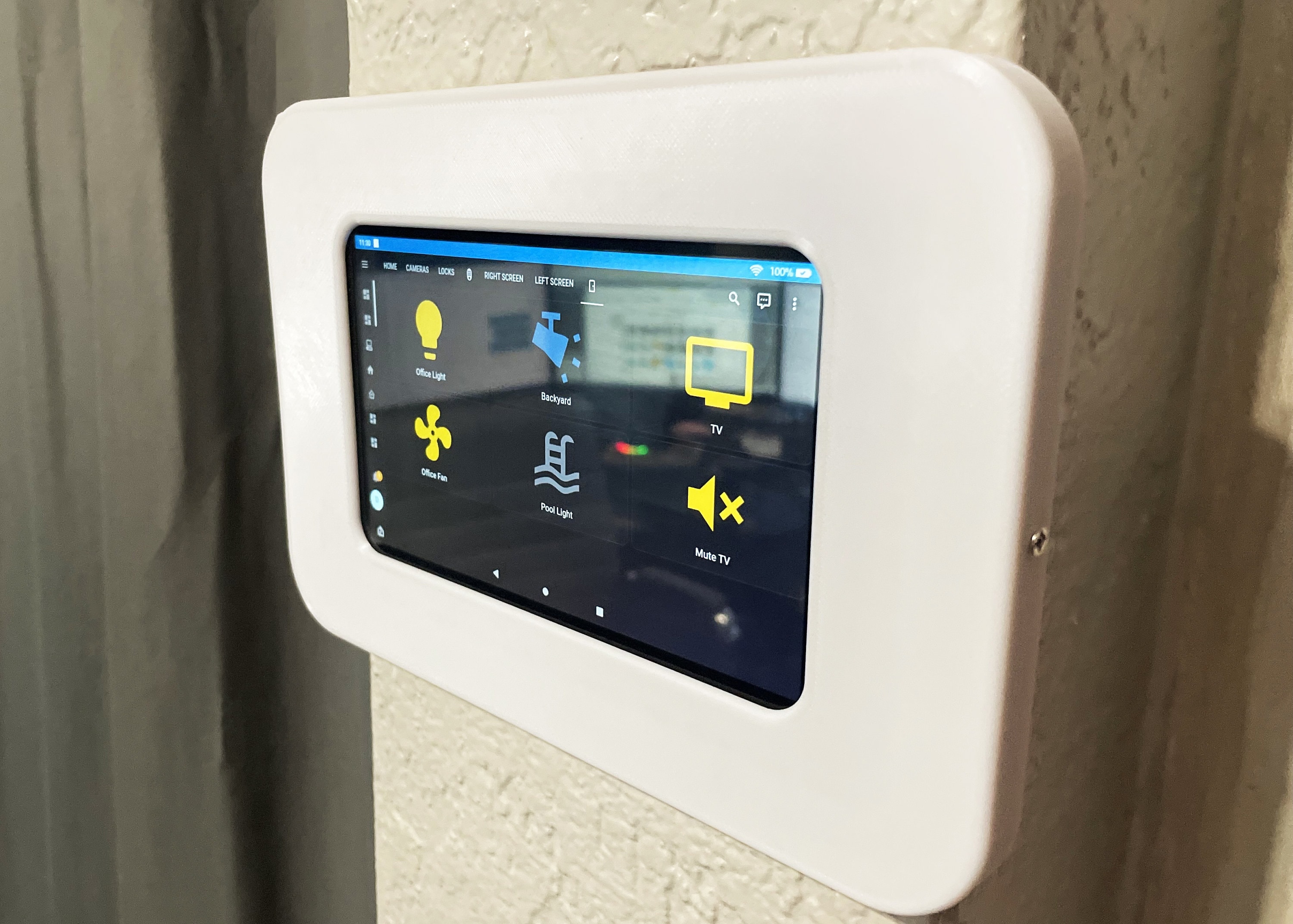 STL file FIRE HD8 TABLET WALL MOUNT 10th GENERATION STL 🔥・3D printable