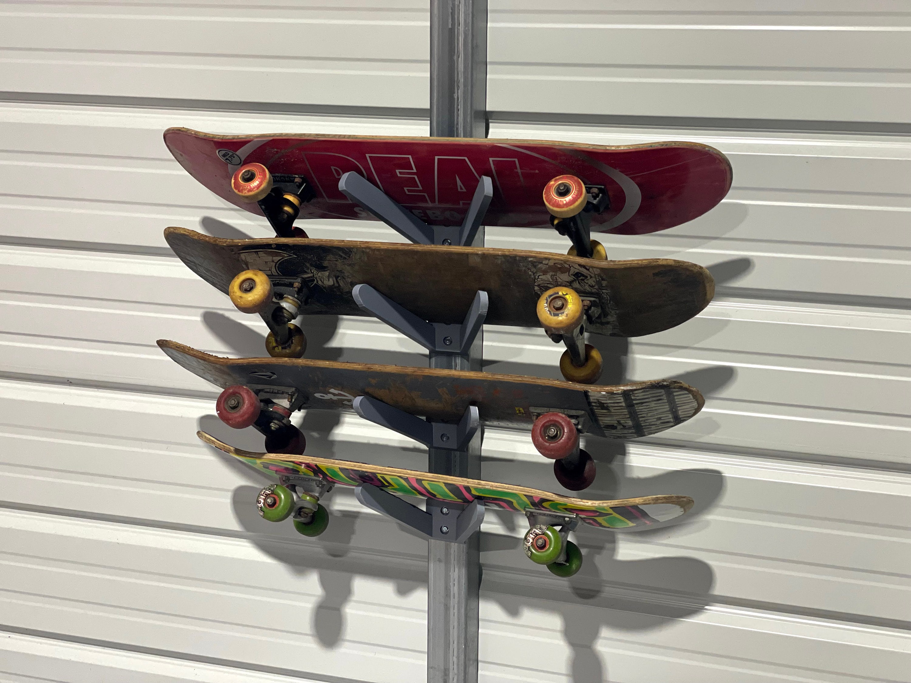Skateboard Longboard Wandhalterung Haken Halter Aufbewahrung Eisen Rack Regal 