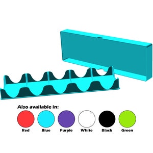 Five Tray Card Holder, Five Bay Playing Card Holder