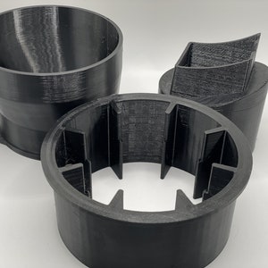 Exhaust and Cooling Tray Adapters for the Bullet Roaster R1 from Aillio