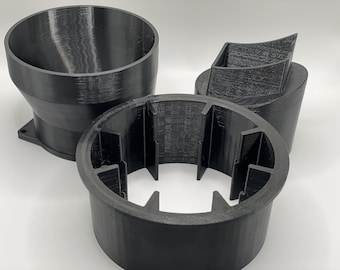 Exhaust and Cooling Tray Adapters for the Bullet Roaster R1 from Aillio