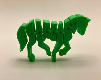 Sensory Horse Toy, Articulated Horse Fidget Toy