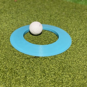 Hoyo de práctica de golf, hoyo de golf para interiores, hoyo de golf portátil, taza de práctica, paquete de 2