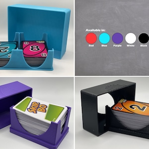 Combo Uno Box, SkipBo Box y Side By Side Card Box
