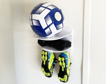 Soccer Gear Storage - Wall Mounted