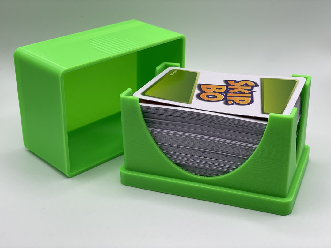 Three Deck Card Box, Playing Card Box, Playing Card Case Etsy