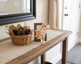 Rustic Wooden Dough Bowl Candle: Mahogany Pumpkin Fall Decor
