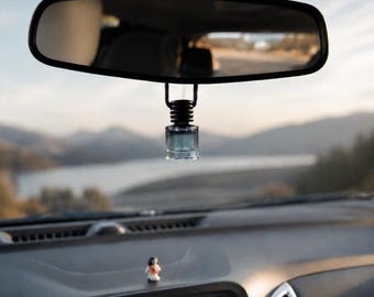 Black Car Diffuser | Long-Lasting Car Air Freshener | Luxury Hanging Diffuser